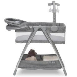 Simmons Kids' City Sleeper Bassinet - Gray Tweed -Babyletto Store GUEST e3bc93e4 dad9 463d bbe2 b5ee21d9352b