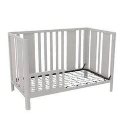 Room & Joy Emmett Curved Post 3-in-1 Crib - Sharkey Gray -Babyletto Store GUEST e551a556 4617 40da a7c6 8a197a85127d