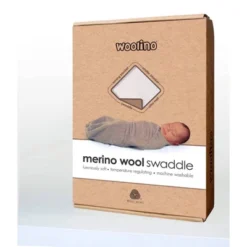 Woolino Swaddle Blanket, Merino Wool, Newborn To 3 Months, Beige -Babyletto Store GUEST e84b68e4 bb7f 49aa 8cc3 96d05c26d0d5