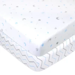 TL Care Printed 100% Cotton Knit Fitted Playard Sheet - 2pk -Babyletto Store GUEST f04d3f8b 0e80 4667 ab4d 40d682052563