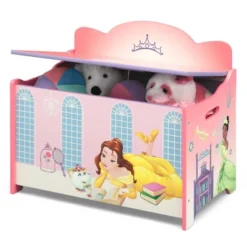 Delta Children Disney Princess Deluxe Toy Box - Greenguard Gold Certified -Babyletto Store GUEST f0679947 b4db 4164 92b7 9ec84c4a33be