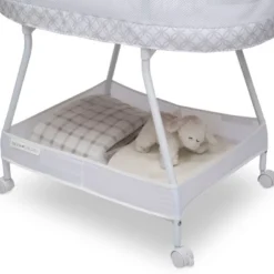 Delta Children Sweet Dreams Bassinet With Airflow Mesh - Gray Infinity 9 Delta Children Sweet Dreams Bassinet With Airflow Mesh - Gray Infinity -Babyletto Store GUEST f1d41123 fe7d 4146 b1a5 7da7fe4df422