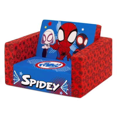 Delta Children Marvel Spidey And His Amazing Friends Kids' 2-in-1 Convertible Cozee Flip-Out Chair 5 Delta Children Marvel Spidey And His Amazing Friends Kids' 2-in-1 Convertible Cozee Flip-Out Chair - Image 5