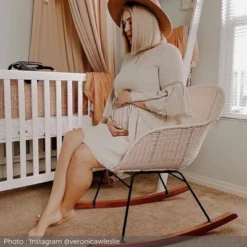 South Shore Balka Rocking Accent Chair - Rattan -Babyletto Store GUEST f25f4974 faf9 4e2c b42d bf6371b9bed3