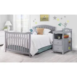 Sorelle Berkley Crib & Changer Standard Full-Sized Crib Gray -Babyletto Store GUEST f4c5697a e478 46fd 85b3 81aa30e7ed43