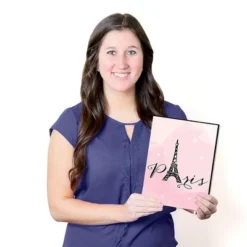 Big Dot Of Happiness Paris, Ooh La La - Baby Girl Nursery Wall Art, Kids Room Decor And Eiffel Tower Home Decor - 7.5 X 10 Inches - Set Of 3 Prints -Babyletto Store GUEST f78d13c6 b214 4967 b8cd dbdb1521f12c