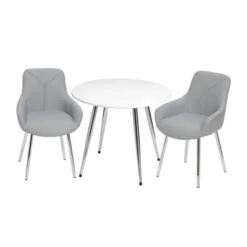 Kids' Table With 2 Modern Upholstered Chairs - Gift Mark -Babyletto Store GUEST ff3bc4f8 5949 438c 80ad 9b23c710e144