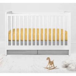 Bacati - Dots Stripes Gray Yellow 4 Pc Crib Bedding Set With Diaper Caddy 10 Bacati - Dots Stripes Gray Yellow 4 Pc Crib Bedding Set With Diaper Caddy -Babyletto Store GUEST ffca0296 8cc7 493b 9383 ee085e03d359